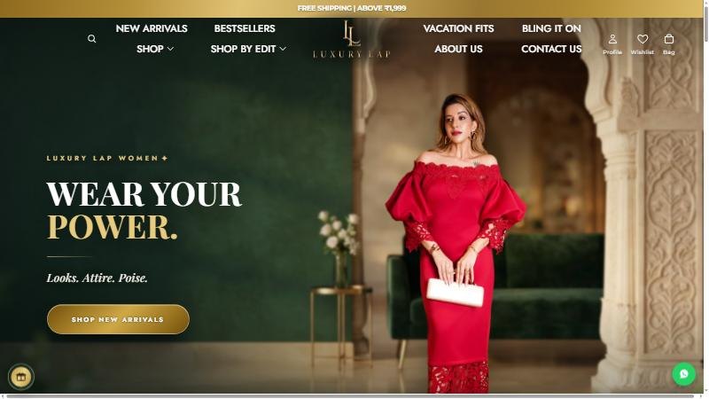 Luxury LAP online womenswear store